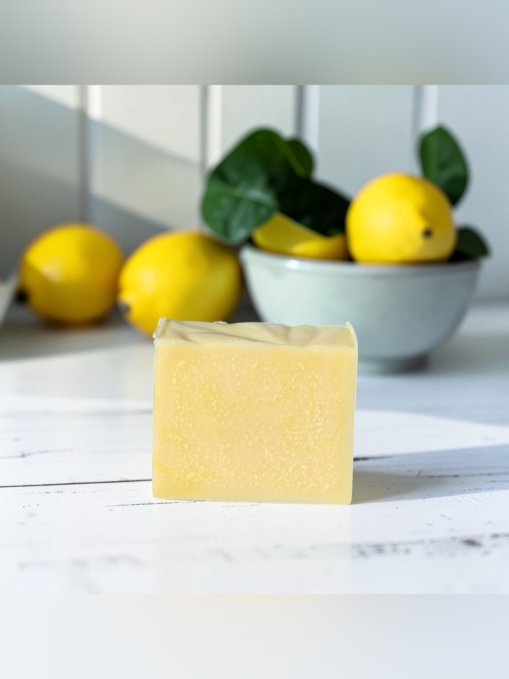 Handcrafted Goat’s Milk Soap in Lemon Blossom
